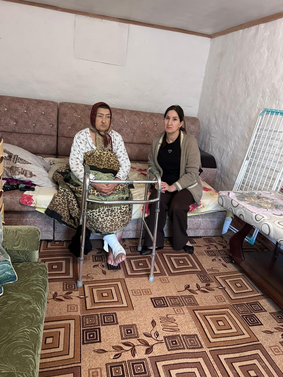 Помощь матери погибшего участника СВО